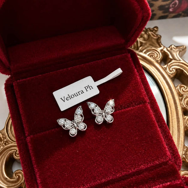 Mariposa Butterfly Studs