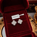 Étoile Clover Studs — Silver