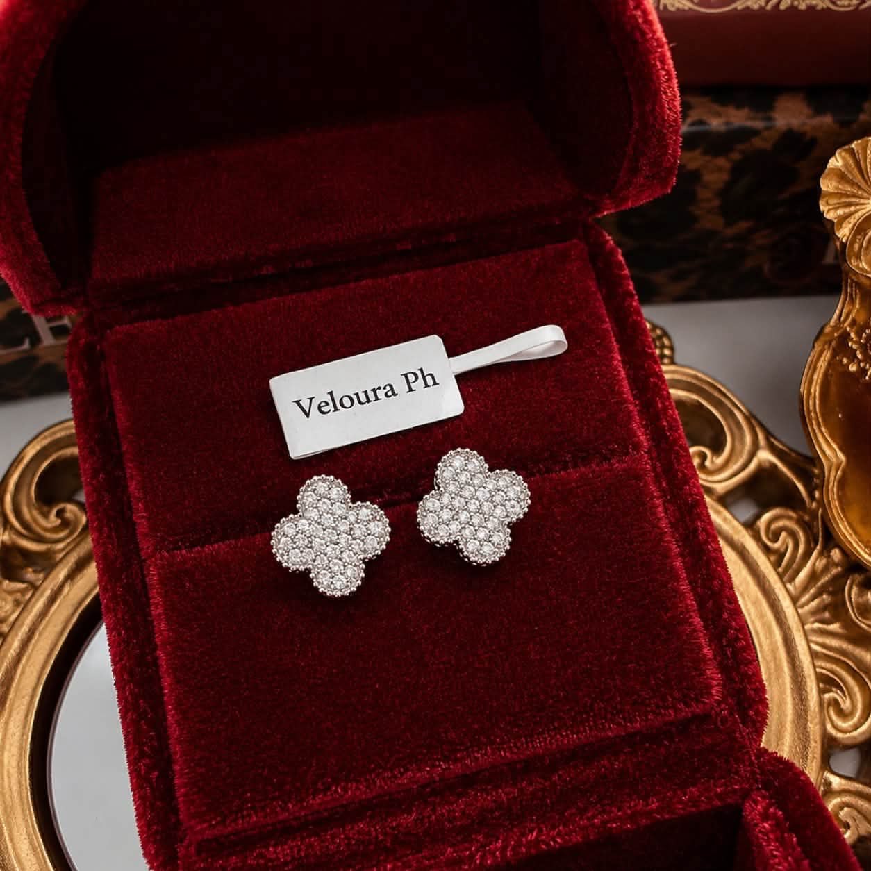 Étoile Clover Studs — Silver