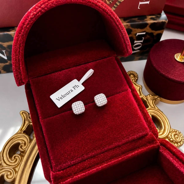 Monaco Pavé Studs