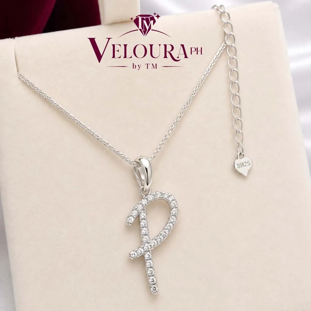 Pavé Necklace — P